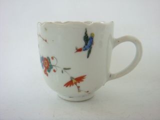 Chinese Porcelain 18th Century Qianlong Rare Kakiemon Decorated Coffee Cup C1755