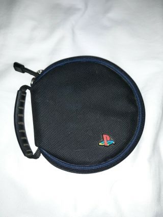 Vintage Sony Playstation Ps1 Ps2 Ps3 24 Game Carrying Case Disc Holder Xbox Wii