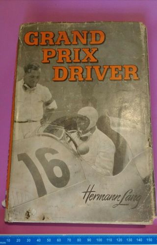Vintage 1953 German Grand Prix Driver Hermann Lang Mercedes 1939 - 45 Pre W War 2