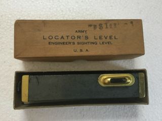 Vintage C.  1940s Army Locator 