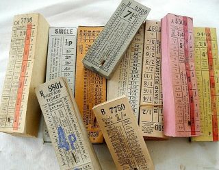 Bus Tickets: 500 " Willebrew " And Long Punch Type Tickets,  Mostly In Packs Of 50