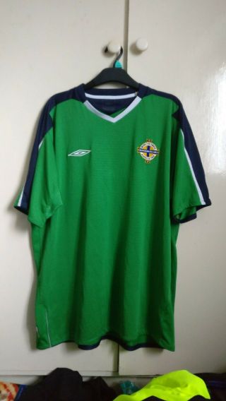 Northern Ireland Vintage 2004/06 Football Shirt Jersey Size Mens Xxl