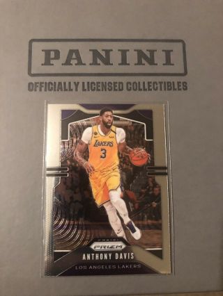 2019 - 20 Anthony Davis Panini Chronicles Basketball Prizm Update 506 Lakers Ssp