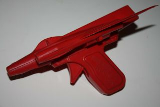 Vintage 1950s Atomic Ray Gun Style,  Superior Usa Rocket Space Gun Toy In Red