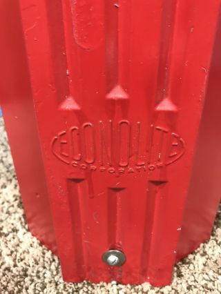 Vintage Econolite Traffic Light Coca Cola Clock 5 Cents Delicious Drink 3