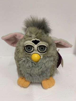 Furby - Model 70 - 800 - Grey - Vintage 1998 With Tags