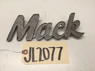 Vintage Mack Truck Metal Emblem 9 Inches 27ru2127