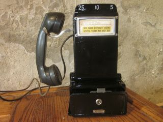 Rare Antique Autelco Paystation Coin - Op Pay Phone 1920 