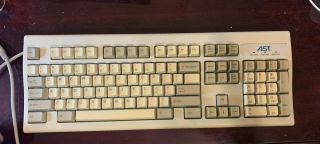 Vintage Ast Computer Keyboard Kb 2323