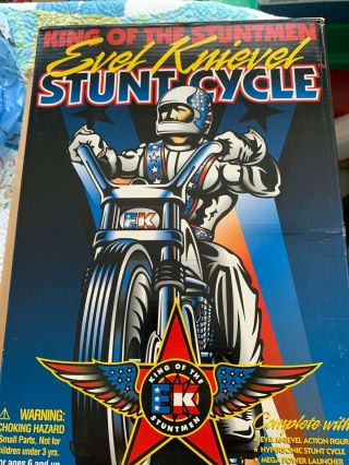 Playing Mantis Ideal Evel Knievel Stunt Cycle King Of The Stuntmen