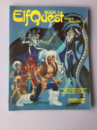 Vintage Elfquest Book 3 Wendy Richard Pini Starblaze Edition 1983 Book