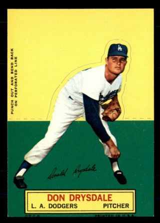 1964 Topps Stand - Up Don Drysdale Nm