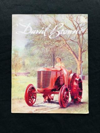Aston Martin David Brown Tractor Factory Sales Brochure 1940s Not Db5