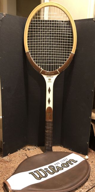 Vintage Wilson Jack Kramer Pro Staff Wood Tennis Racket Used/please Read As - Is