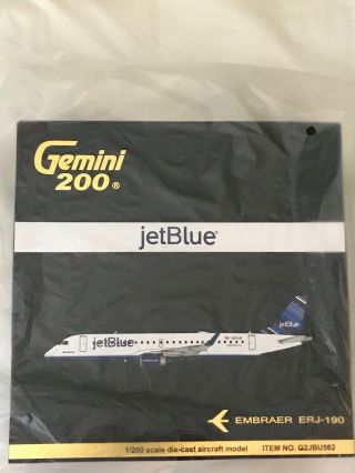 Gemini Jets Jetblue E - 190 Reg N231 - Jb 1:200 Scale