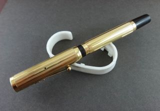 Antique WATERMAN Ideal 0552 Gold Filled Lever FOUNTAIN PEN.  Ca 1915 to 1930 2