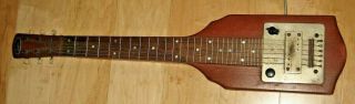 Vintage Pat.  Pending Supro 6 String Electric Guitar Rare Find