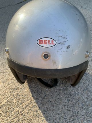 Bell 1970 Magnum Motorcycle Helmet Size 7