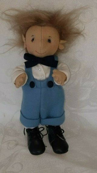 Vintage Cloth Felt Gnome Doll Boy 10 " Steiff Germany Exc.  $24.  99