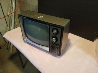 Vintage Sears SR3000 Black & White TV Television Monitor Sep.  1984 Grey 2