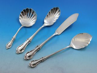 Joan Of Arc By International Sterling Silver Essential Serving Set Small 4 - Piece