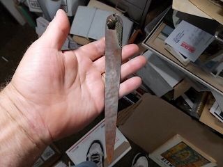 Jauchen Olde Copper Shop Arts & Crafts Acorn Leaf Hammered Copper Letter Opener