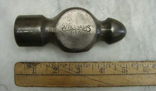 Vintage Williams Hbp - 2,  1lb.  8oz.  Ball Peen Hammer Head,  4 - 1/2 ",  1 - 5/16 " Face,  Xlint