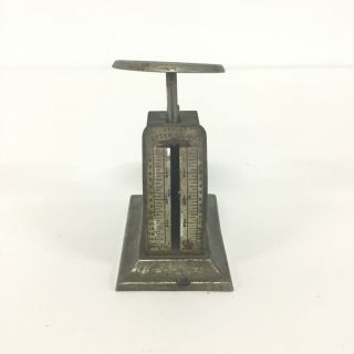 Vintage Miniature Spring Letter Balance Postal Scales Made In England 404