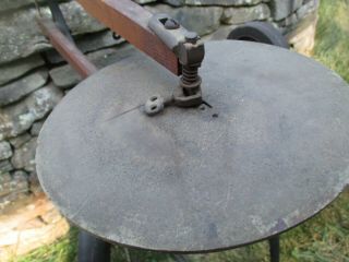 Antique Rodgers Treadle Jig Scroll Saw Foot Powered 2