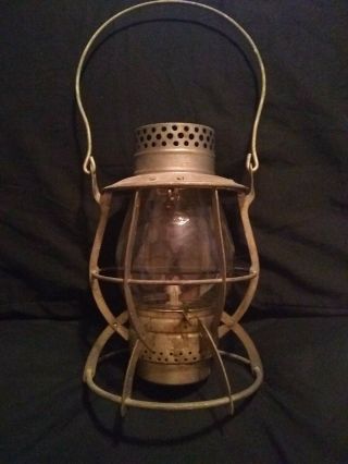 Dietz Vulcan Railroad Lantern No.  39 Clear Globe