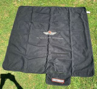 Breathable Indoor Harley Davidson Dust Cover 100 Year Anniversary 1903 - 2003