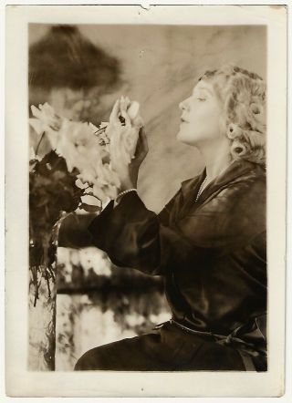 Silent Film Star Mary Pickford Charles Sheldon Unseen Vintage 1920s Photograph
