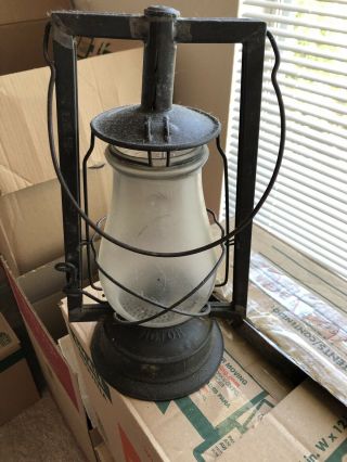 Antique Dietz No.  0 Tubular Kerosene Lamp/victor/new York - Railroad??