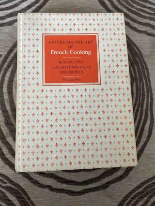 Mastering The Art Of French Cooking Vol I By Julia Child 1971 - Vintage
