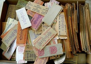 Bus Tickets: 1000,  Issued " Setright Speed " Tickets,  Various Operators