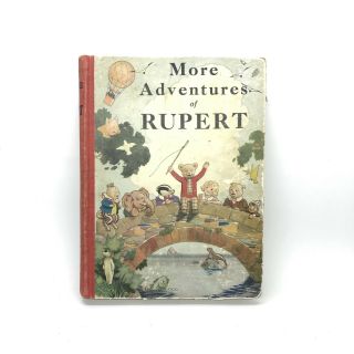 More Adventures of Rupert Annual 1937 Bestall Daily Express Antique cs 2