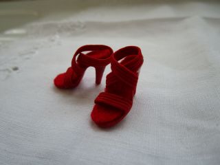 Vintage Madame Alexander Cissette Red High Heel Shoes - Copies 2