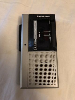 Vintage Panasonic Rn - 108 Microcasette Recorder Made In Japan & (a2