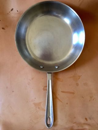 Vintage All - Clad Metalcrafters Master Chef Saute Frying Pan No.  110 USA 10.  25” 2