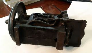 Antique Heavy Cast Iron Sewing Machine,  Raymond? 3
