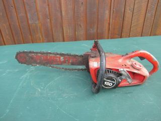 Vintage Homelite 150 Chainsaw Chain Saw With 15 " Bar