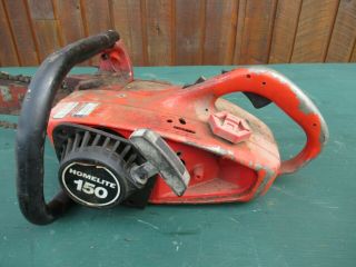 Vintage Homelite 150 Chainsaw Chain Saw with 15 