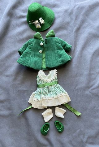 Vintage Vogue Ginny Doll Medford Tagged Merry Moppets Dress