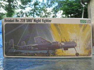 Vintage Frog 1/72 Heinkel He219 Uhu Night Fighter F177