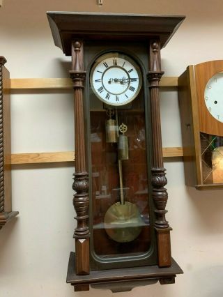 Antique Junghans German Wall Clock (project)