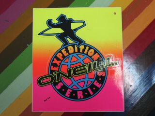 1 vtg 1980s Asstd.  surf sticker - O ' Neill Quiksilver Sexwax Mango Billabong 3