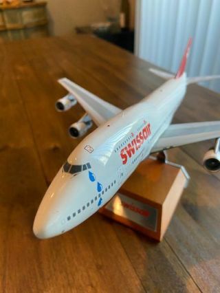 Swissair Boeing 747 - 357 Farewell Tears Hb - Ige Jc Jc2swr400 1:200