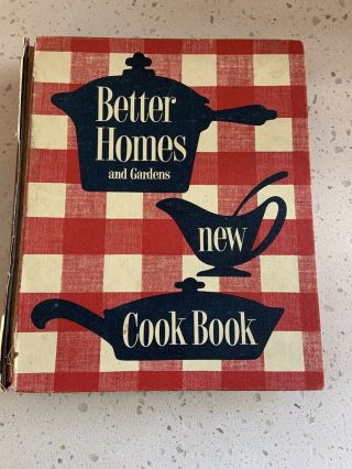 Vintage Better Homes And Gardens Cookbook 5 Ring Binder Hardcover 1st