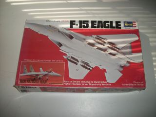 Vintage 1/72 Revell F - 15 Eagle Model Kit H - 254 ©1975