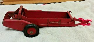 Vintage Tru Scale Mccormick Deering Toy Farm Tractor Manure Spreader Eska
